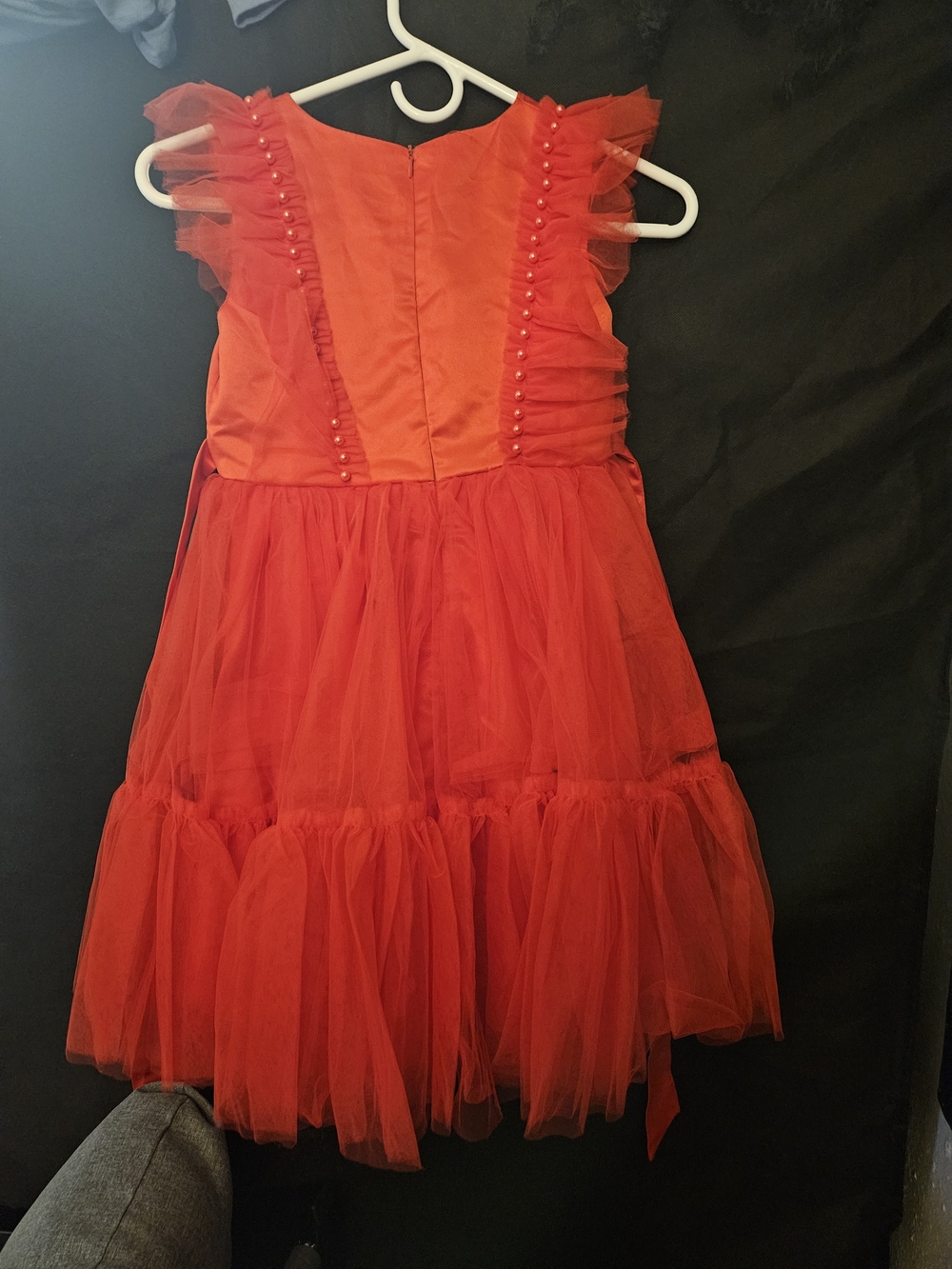 Red Tulle Party Dress for Kids - Brand Unspecified